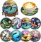 8-Piece Animal Diamond Art Coaster Kit for Adults – DIY Diamond Painting Coasters with Holder & Cork Pads, Home & Office Decor Craft (Different Animals)